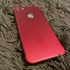 【ジャンク】【美品】iPhone7 (PRODUCT)RED SIMロック解除済