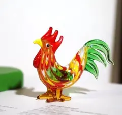 スワロフスキー 置物 フィギュリン 雄鶏 ニワトリ 廃盤商品 - メルカリ