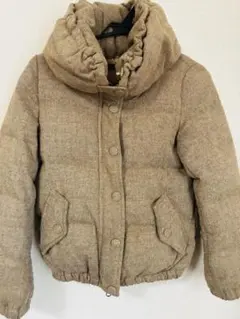 【ビューティー&ユース ユナイテッドアローズ】ダウンジャケット ショート丈ウール