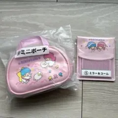 サンリオ くじ キキララ ポーチ ミラー＆コーム まとめ売り