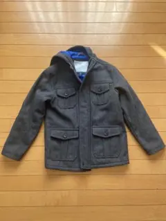 Gap Kids 140 ウールコート グレー