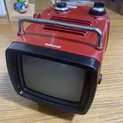 昭和レトロ】レトロポップ/小型白黒テレビ - メルカリ
