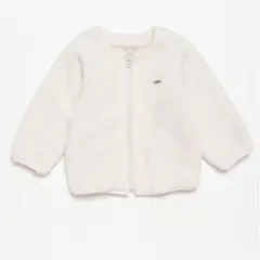 プティマイン ボアジップ羽織り　120