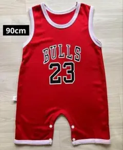 BULLS ベビー服 JORDAN マイケル・ジョーダン NBA 赤ちゃん 90 - メルカリ