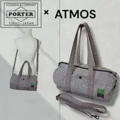 美品　ポーター　atmos コラボ　2WAY ショルダーバッグ 2026年最新】アトモス+ポーターの人気アイテム - メルカリ