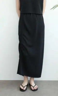 WALANCE paper knit skirtのサムネイル