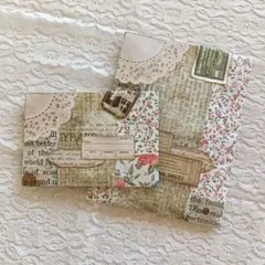 A26 アンティーク風 コラージュ素材 おすそ分けセット パリパリ音袋
