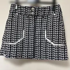 美品　FILA ゴルフスカート 総ロゴ