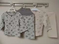 ベビー　スヌーピーパジャマ　上下2セット