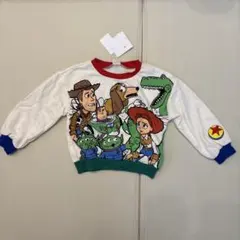 しまむら　チマジロ　トイストーリー　トレーナー　トップス　100のサムネイル