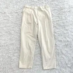 StudioCLIP スタディオクリップ テーパードパンツ M アイボリー