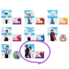 エヴァンゲリオン 一番くじ クリアファイル・ステッカーセット 碇ゲンドウ・ユイ