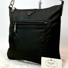 ◆近年モデル/美品/入手困難◆PRADA 三角ロゴ ショルダーバッグ ポコノ
