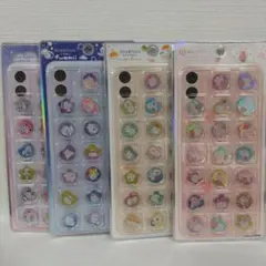 KiraCoro　おはじきシール　キラコロ　カミオジャパン　4種類セット