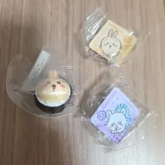 【新品】ちいかわ くら寿司 フィギュア アクリルマグネット うさぎ モモンガ