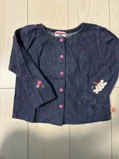 ミキハウス 長袖シャツ 100cm