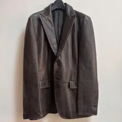 ダークブラウン レザー ジャケット