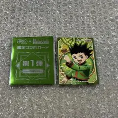 築地銀だこ×HUNTER×HUNTER 限定コラボカード 第1弾 ゴン