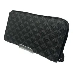 【セール中】EMPORIO ARMANI ラウンドジップ ブラックxグレーのサムネイル