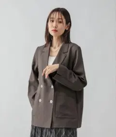 セミシアーダブルジャケット　GLOBAL WORKのサムネイル