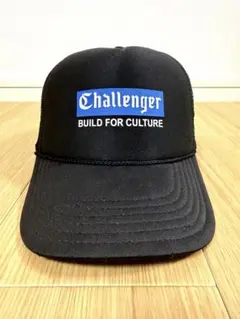 CHALLENGER　チャレンジャー 　メッシュロゴキャップ　ブラック