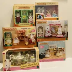 【新品未使用品】シルバニア　まとめ売り　6点セット