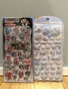 パワーパフガールズ　プチドロ　シナモロール　コットンパフィー　２点正規品即日発送