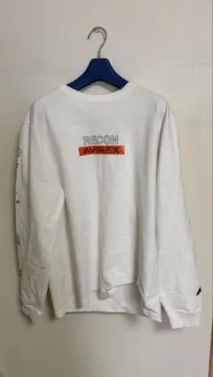 AVIREX ロングスリーブTシャツ ホワイト サイズLのサムネイル