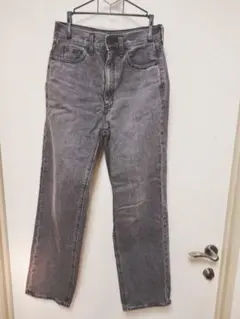 GU　ハイライズストレートジーンズ　XSサイズ　レディース