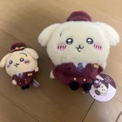 ちいかわ 阪急電車なマスコット ほわほわぬいぐるみ　うさぎ 2点セット