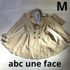 abc une faceトレンチコート　M ベージュ スプリング