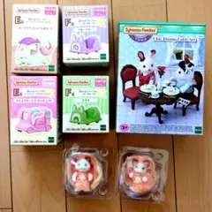 シルバニアファミリー チックダイニングテーブルセット
