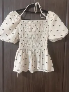 Maison Nua チュニック カットソー オフショル