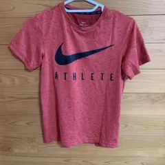 Nike DRI-FIT 赤 Tシャツ M 150 160 ナイキ　ボルドー
