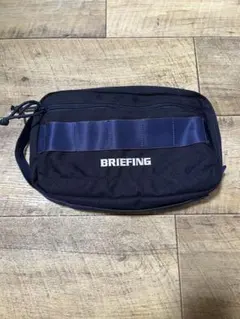 BRIEFING ネイビー ポーチ