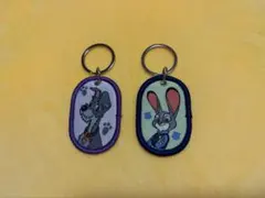 ダイソー　ディズニー　タグキーホルダーのサムネイル