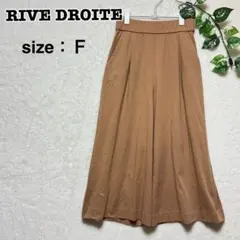 RIVE DROITE ワイドパンツ ガウチョパンツ　F