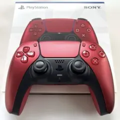 “SONY DualSense ワイヤレスコントローラー レッド”