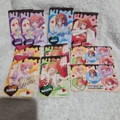 五等分の花嫁 月夜の菓子工房 カードセット