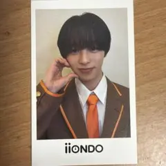 三村航輝 はつ恋チェキ風ソロカード サイン入り iiONDO三村航輝 はつ恋チェキ風カード(制服) - メルカリ
