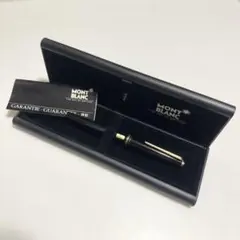 モンブラン 万年筆 西ドイツ 両端ロゴ 黒金 M ケース付 ヴィンテージ 完備品のサムネイル