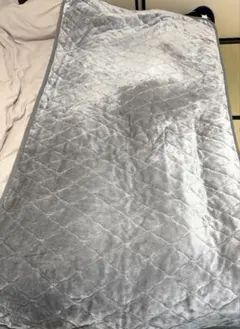 トップバリュー　置くだけ簡単　暖かい敷パッド　シングル　ホームコーディヒート