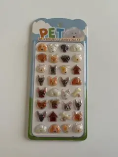 ぷくぷく キャンディー シール　犬