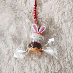 【クリスマスセール】大塚愛　LOVEうさぎ　ラブ　たこ焼き　大阪　ストラップ