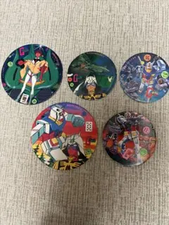 昭和レトロ　機動戦士ガンダム　メンコセット　32種49枚