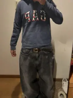 GAP 短丈　パーカー　y2k