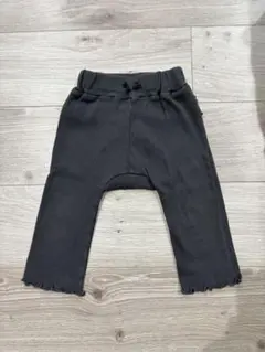 グレー フリル付き パンツ 90