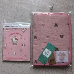 ハローキティ ミッキー 母子手帳ケース