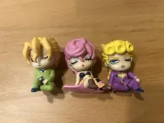 ジョジョの奇妙な冒険黄金の風 ガチャガチャ肩ズン3体セット