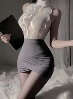 セクシーランジェリー レース シースルー タイト ミニスカ 美ライン 透け